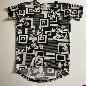 Lot of Disney LuLaRoe Size‎ 6 Shirts Set of 3